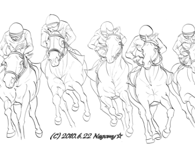 正面 走る 馬 イラスト 正面 の最高のコレクション かわいいディズニー画像