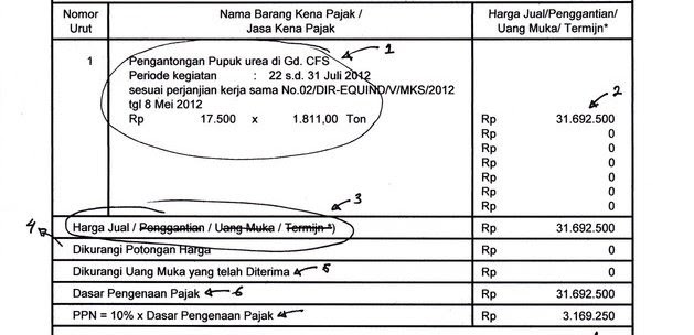 Contoh Pembuatan Faktur Pajak Standar - Wonder Traveling