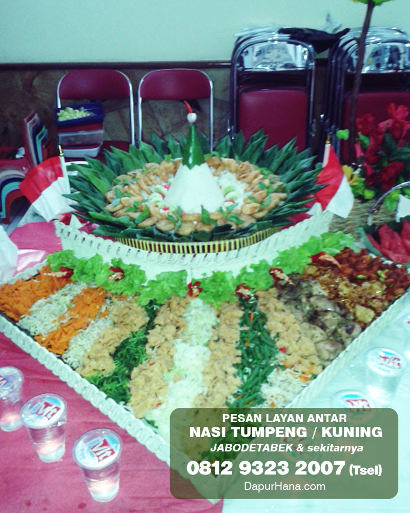 Pesan Tumpeng di Bekasi, Tumpeng Nasi Kuning, Harga 