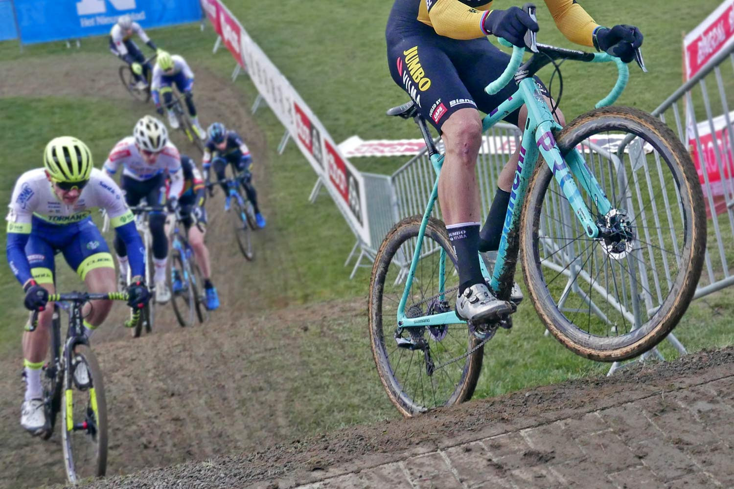 Wout van aert (born 15 september 1994) is a road racing cyclist who competes internationally for belgium. Cx Pro Bike Check Wout Van Aert S All New 2021 Bianchi Zolder Pro Carbon Cross Bike Bikerumor