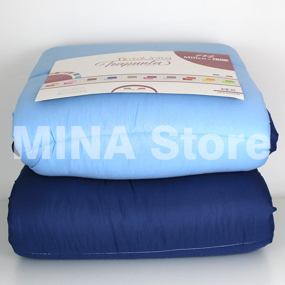 Trapunte irge / trapunta matrimoniale mitico di irge varie fantasie le offerte di ida : Trapunta Double Tinta Unita Irge 1 Piazza E Mezzo Doppio Colore Comple Mina Store