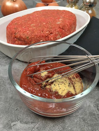 Add the garlic, tomatoes, sugar and some salt and pepper and mix together using a wooden spoon to gently break up the tomatoes. Best Meatloaf Southern Style My Kitchen Serenity