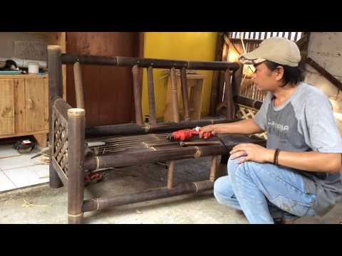 Best Cara  Membuat  Kursi  dari  Bambu paling baru 