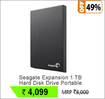Seagate Expansion 1 TB Hard Disk Drive Portable USB 3.0 +USB 2.0