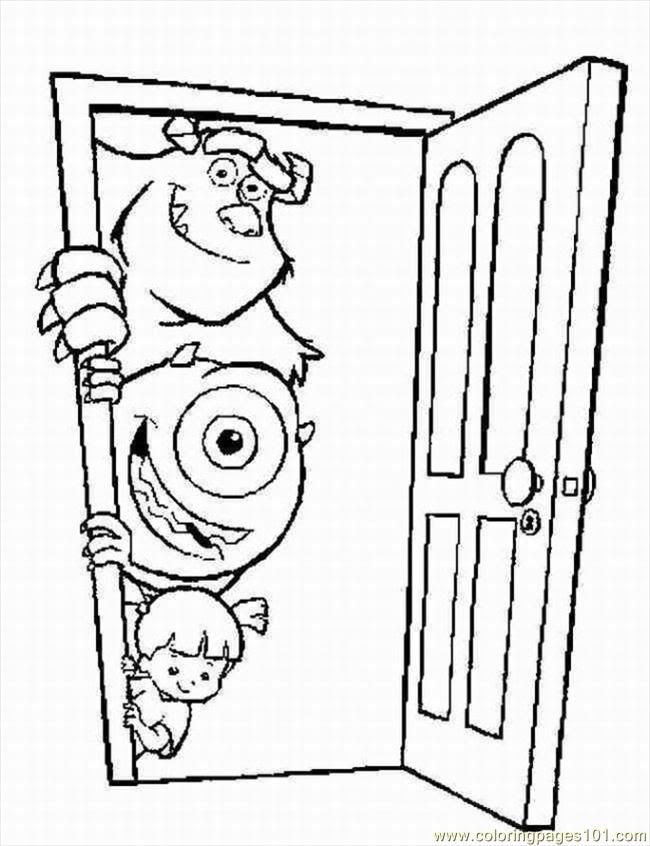 Monster university coloring printable coloring pages. Free Monsters Inc Printable Coloring Pages Download Free Clip Art Free Clip Art On Clipart Library