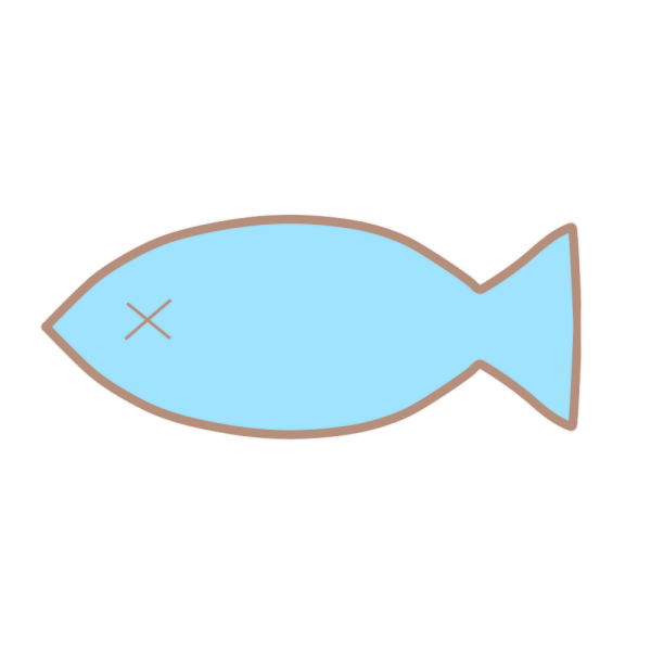 美しい花の画像 75 魚 イラスト 可愛い 簡単