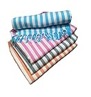 Cotton Colors Cotton Bath Towel(Pack of 4, Large Size,Colors: Blue,Pink,Orange,Grey)