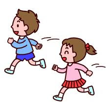 上子供 走る イラスト かわいい子供たちの画像