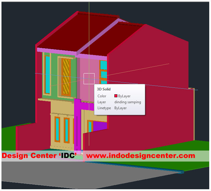  Download Desain Rumah Minimalis Autocad  Contoh O
