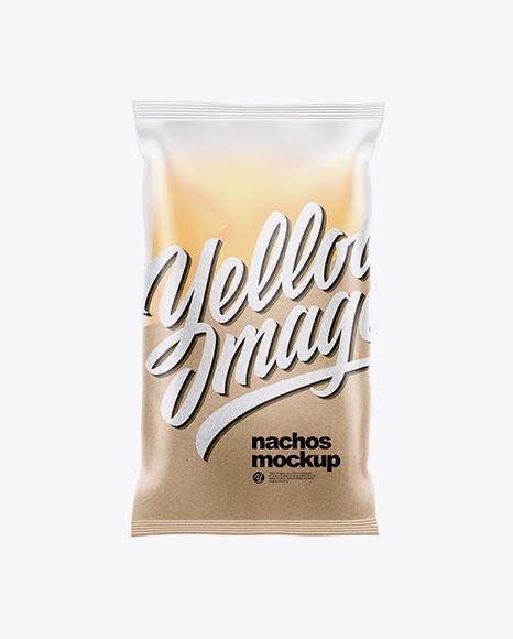 Download Frosted Plastic Bag With Dumplings & Matte Finish / Plastic Bag With Dumplings Mockup In Bag ...