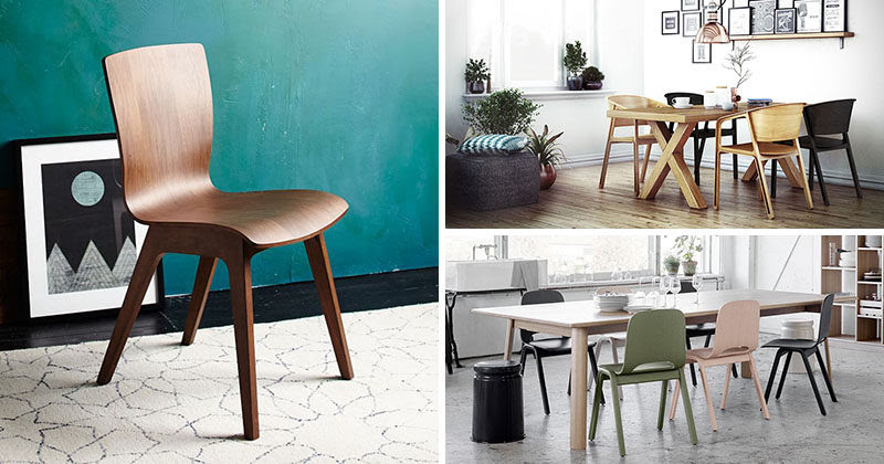 For a casual and welcoming dining space, we recommend farmhouse dining chairs. Furniture Ideas 14 Modern Wood Chairs For Your Dining Room