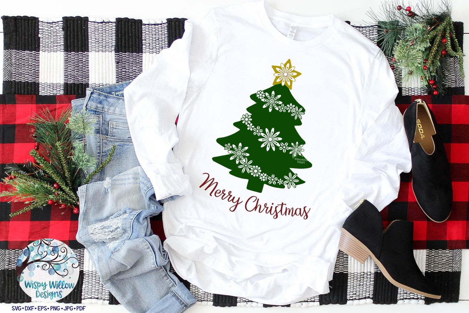 Download Multi Layered Mandala Christmas Tree Svg For Cricut - Free ...