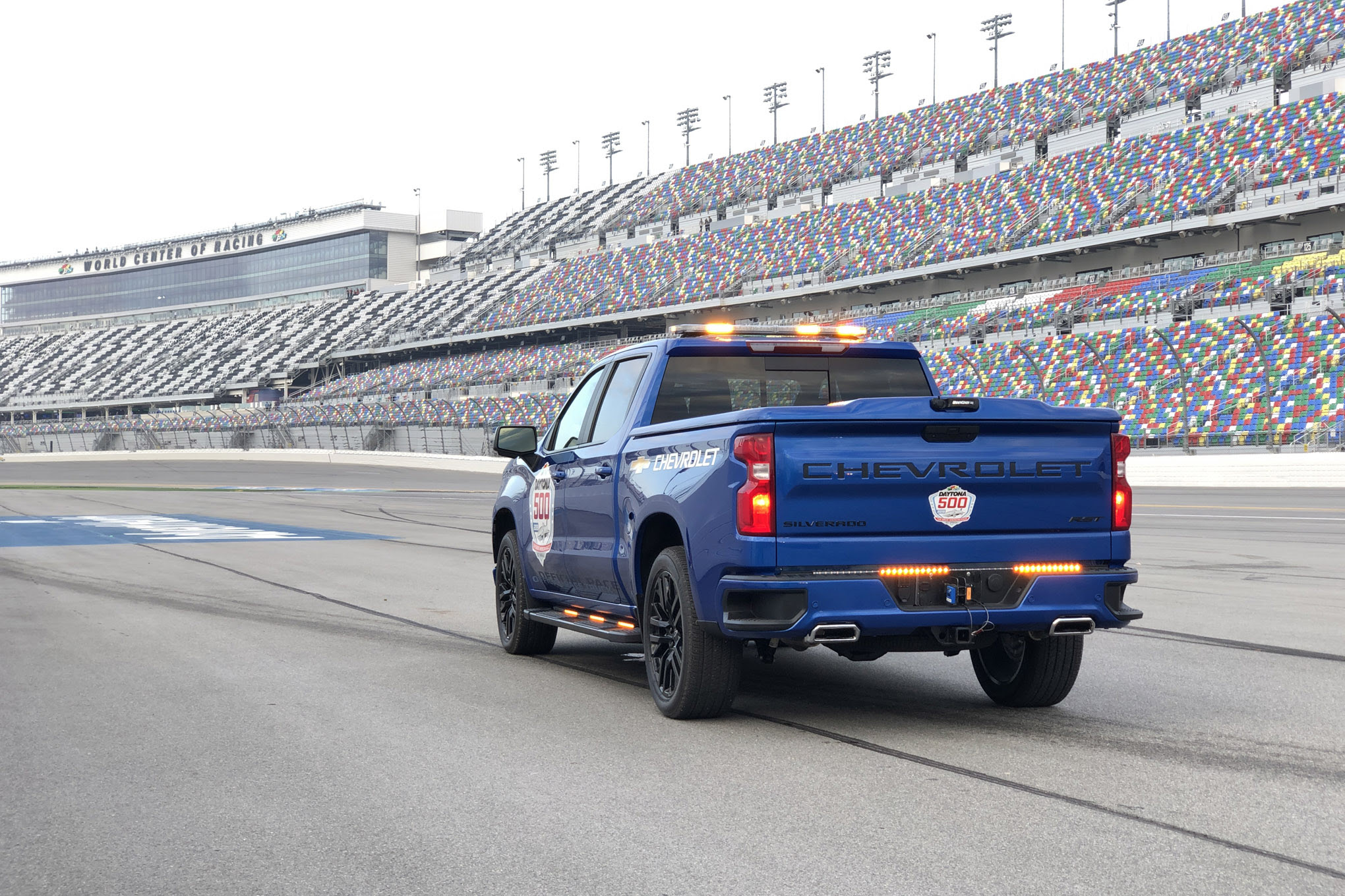 As a result, the racetracks have lengths of different accuracy. The Driver S Seat Riding In Chevy S 2019 Silverado 1500 Nascar Pace Truck