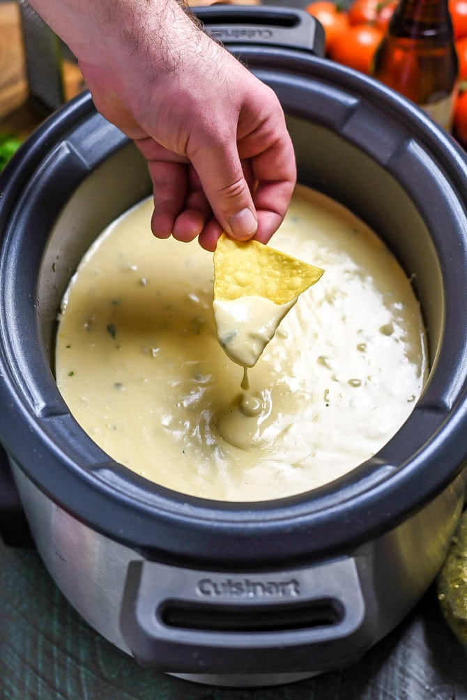 Evaporated milk is a heavier milk with a slightly caramelized flavor. Slow Cooker Queso Blanco Host The Toast