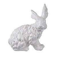 Decorative rabbit sculpture