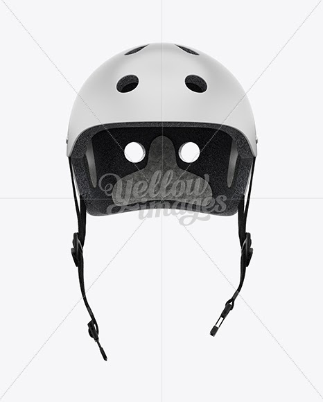 Download Download Skateboard Helmet Mockup - Front View PSD