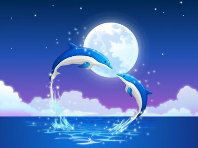 可愛い ジャンプ イルカ イラスト 322399
