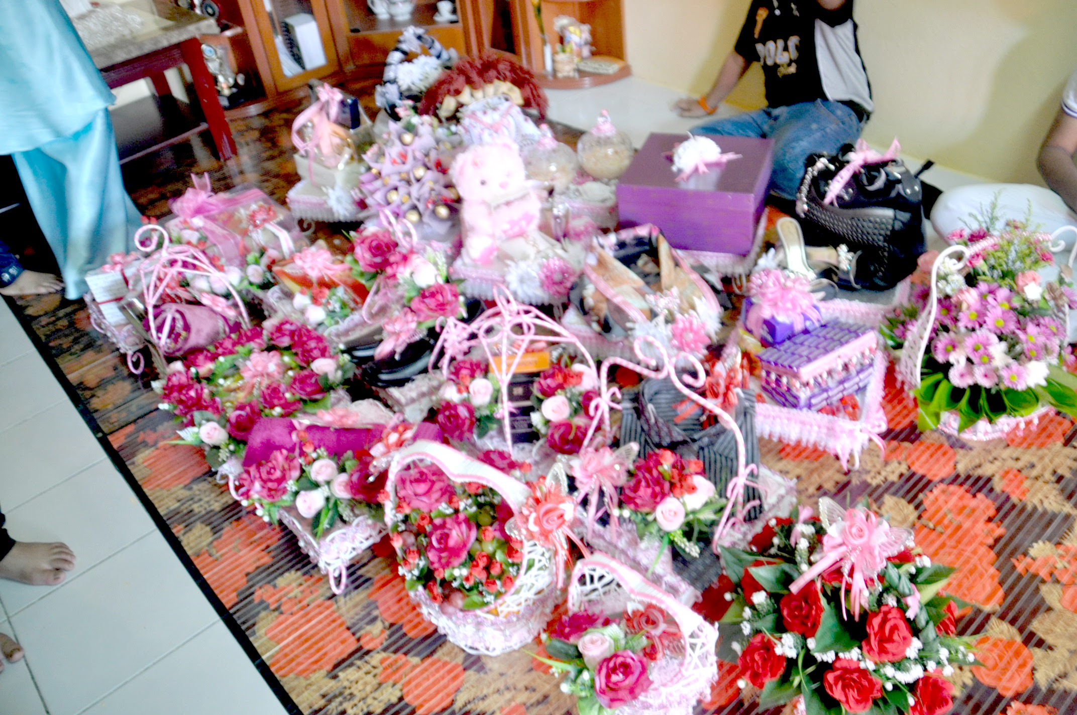 Contoh Gubahan Hantaran Kasut - Cara Ku Mu