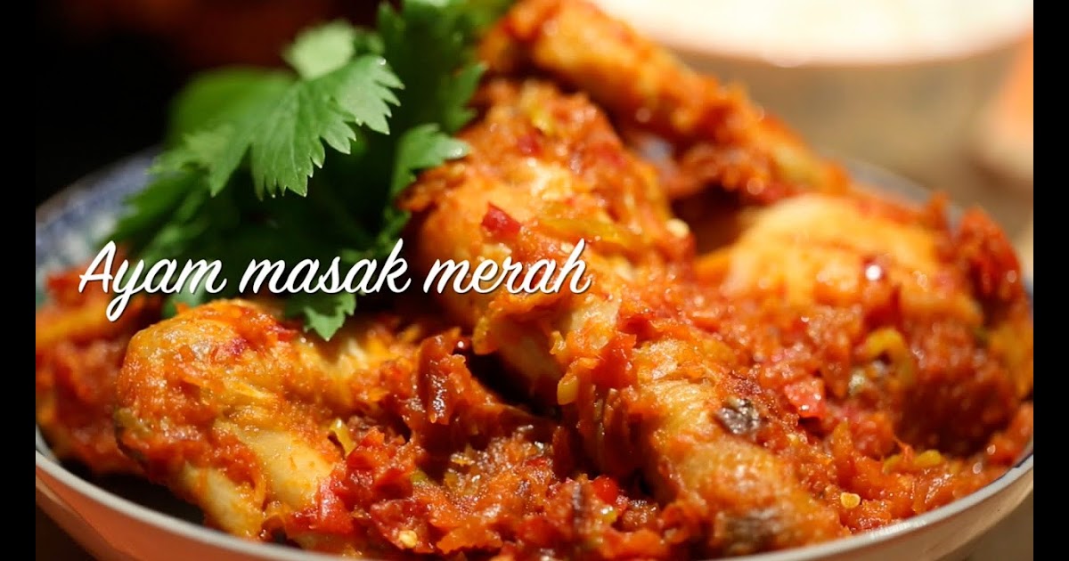  Resep  Ayam Masak Habang Jtt  Echapora