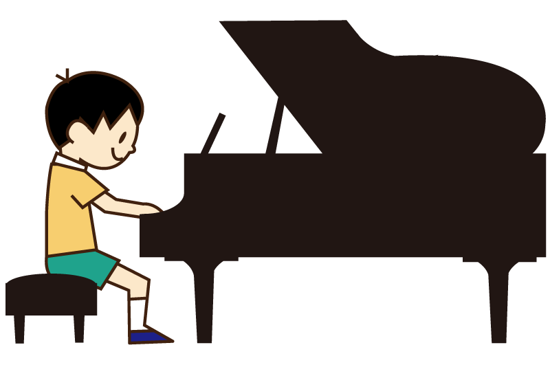 無料ダウンロード ピアノ 弾く イラスト ピアノ 弾く 手 イラスト