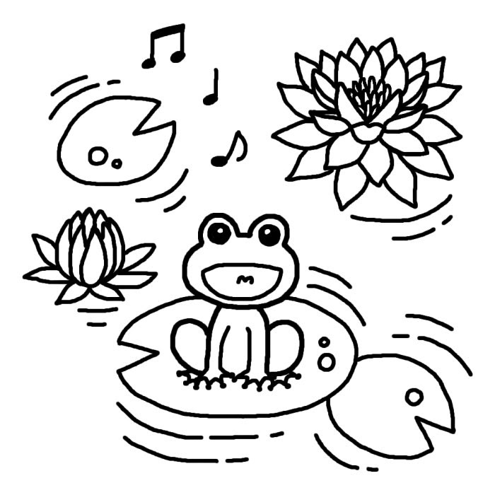 美しい花の画像 ぜいたく６月 イラスト