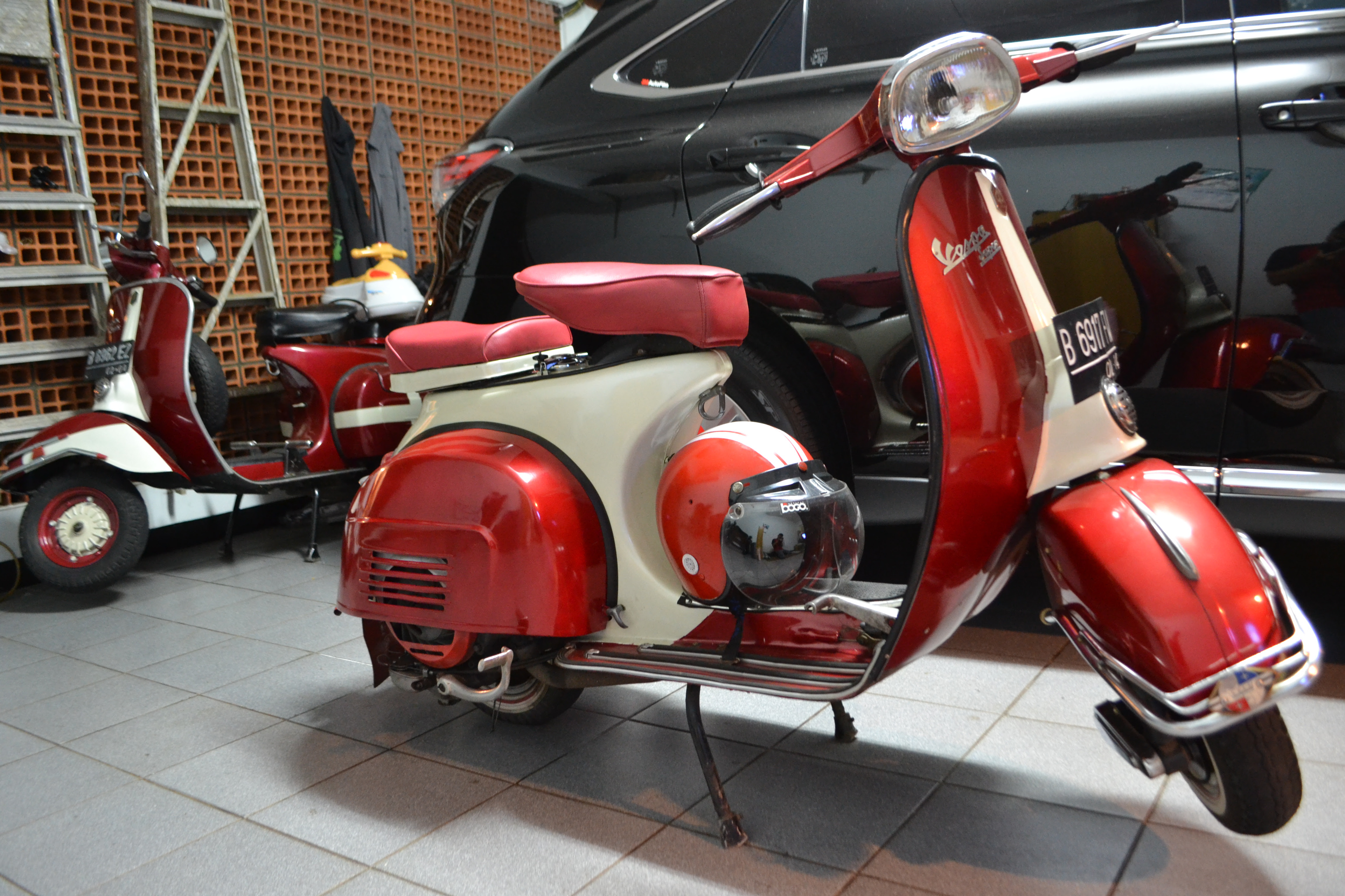 87 Modifikasi Motor Vespa Antik Terunik Kempoul Motor