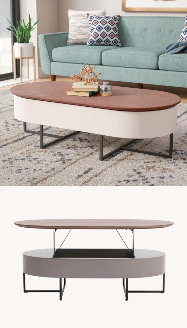 Shop for round ottoman coffee table online at target. 33 Beautiful Lift Top Coffee Tables To Help You Declutter And Multi Task