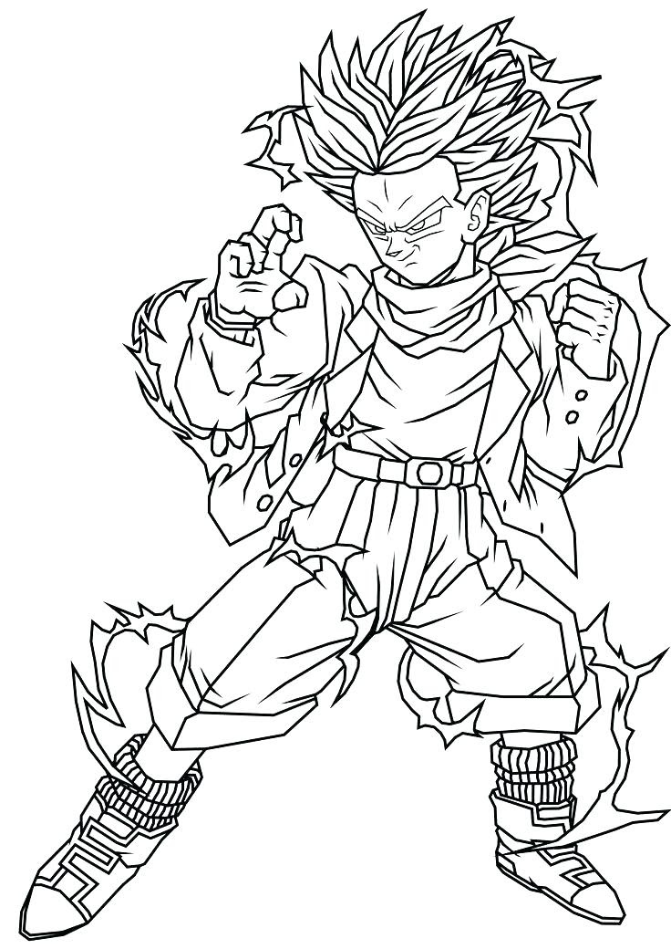 Goku Super Saiyan 5 Coloring Pages Coloring And Drawing
