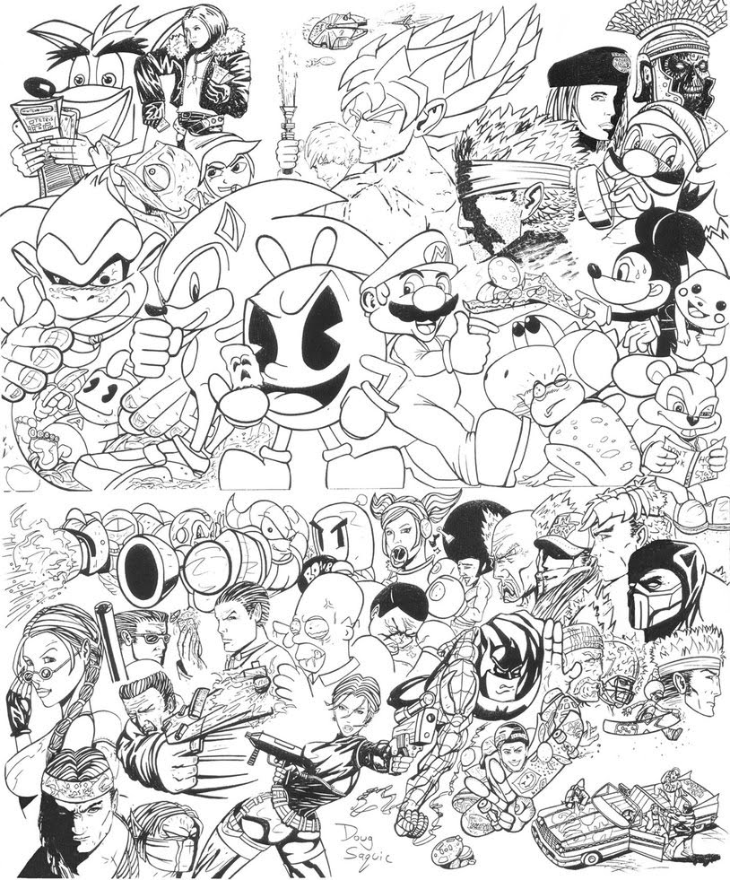 Please select category from the list below. Video Game Character Drawing At Getdrawings Free Download
