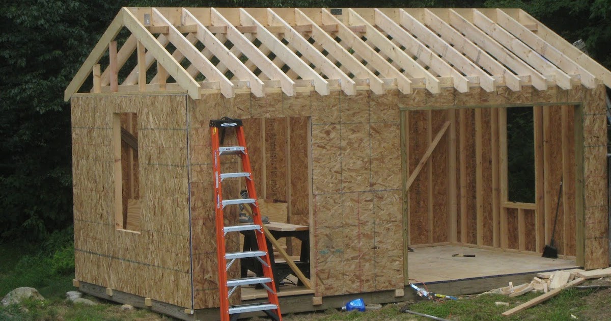 BARI: Plans for a 16x24 storage shed