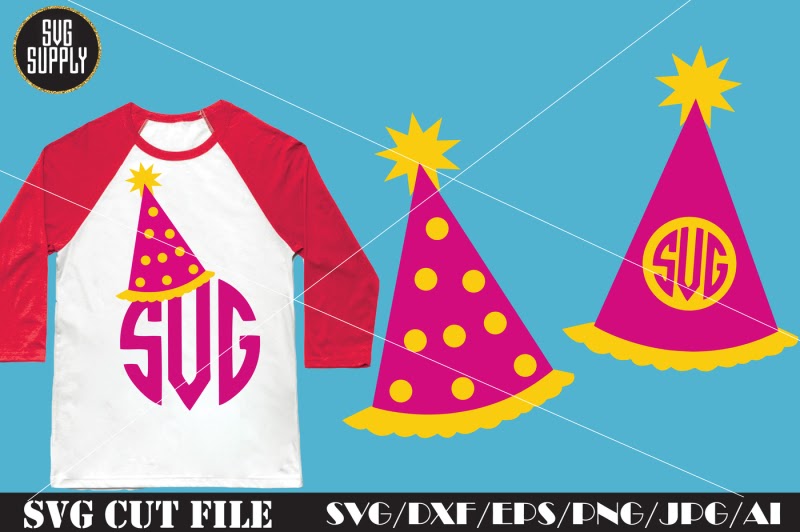 Download Free Party Hat Svg Birthday Hat Cut File Crafter File ...
