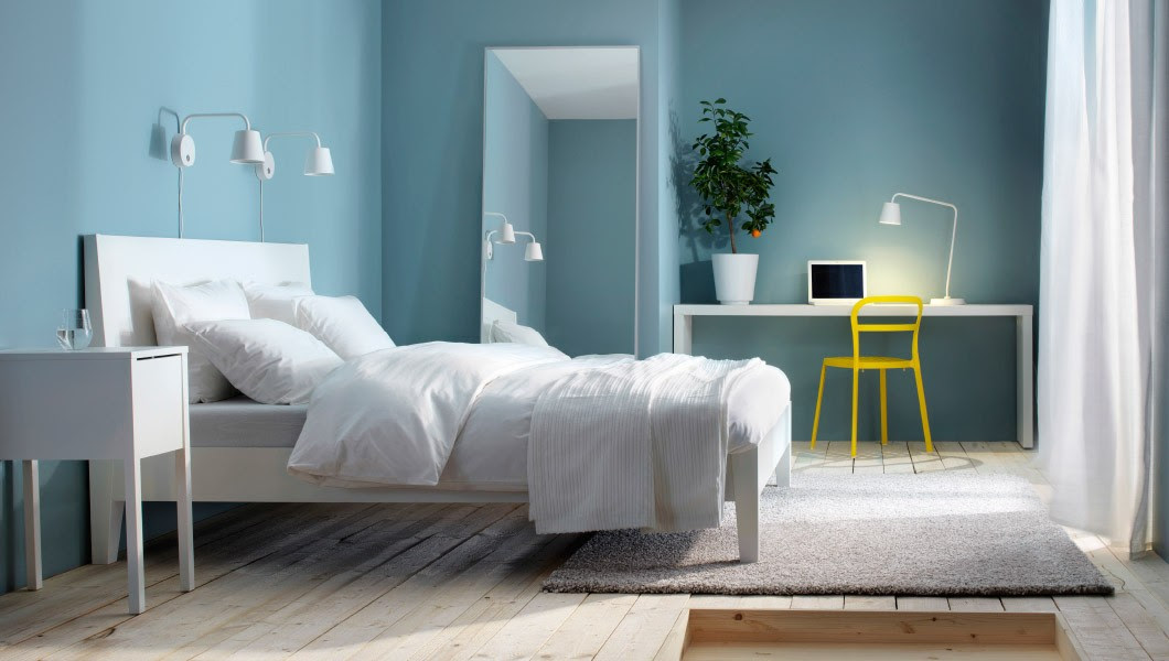 Chosen for the front cover of her coffee table book dazzling design, this space by amanda nisbet showcases her prowess in. 30 Buoyant Blue Bedrooms That Add Tranquility And Calm To Your Sleeping Space