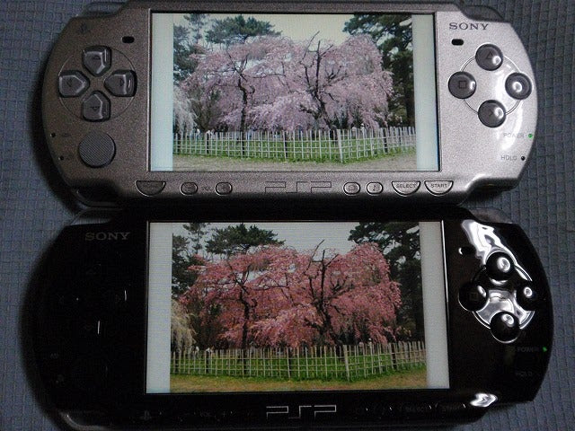 イメージカタログ ひどい Psp 00 と 3000 違い