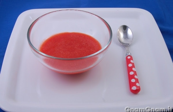 Tortino di polipo con patate e verdure di stagione, grissino e pomodoro ciliegino. Coulis Di Fragole La Ricetta Di Gnam Gnam