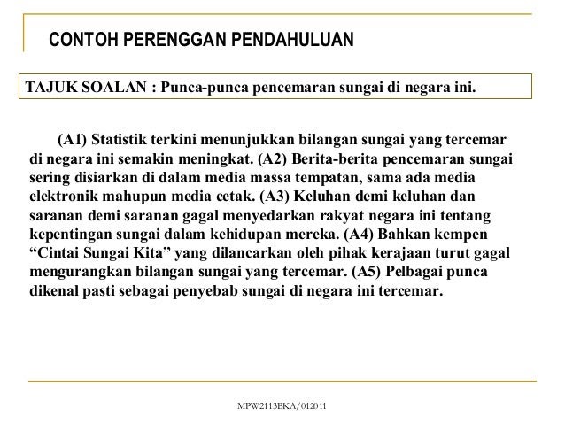 Contoh Soalan Karangan Tema Alam Sekitar - Soalan z