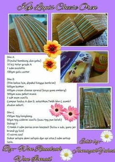 Step By Step Resepi kek lapis tutty fruity cheese - Foody 