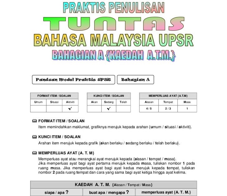 Contoh Karangan Bina Ayat Upsr - Downlllll