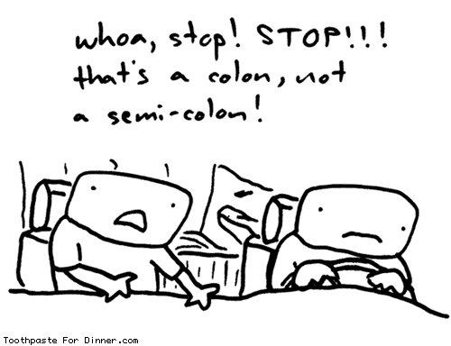 Dts @iem 6 sk cs 1.6 demo. Colon Vs Semicolon Writing