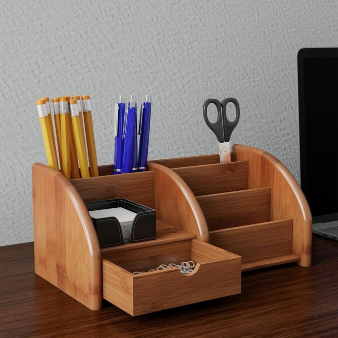 Storage Solutions Desk Drawer Organizer Tray For Home Office Sticky Notes Pen Pencil Holder Home Furniture Diy New Times Bg Also rotring tikky, though they stick out a little higher.