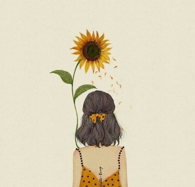 Aesthetic Artsy Sunflower Drawing Max Installer