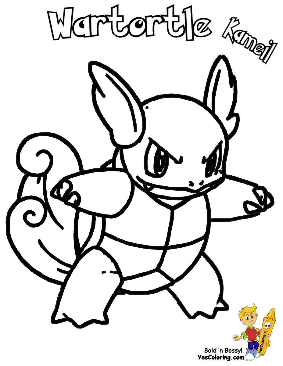 Check spelling or type a new query. Wartortle Pokemon Coloring Page Clip Art Library