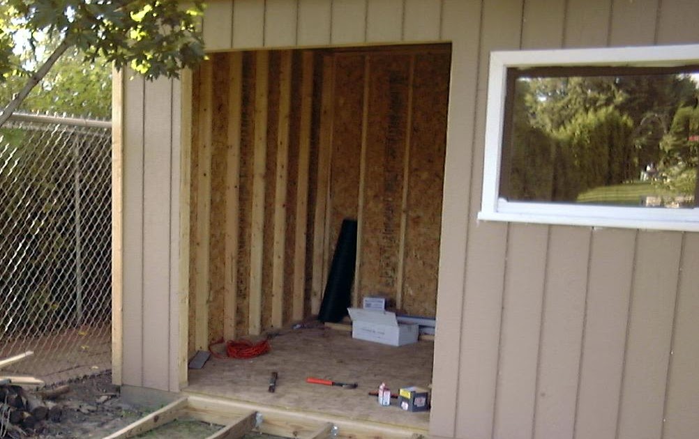 how to build a tool shed ramp
