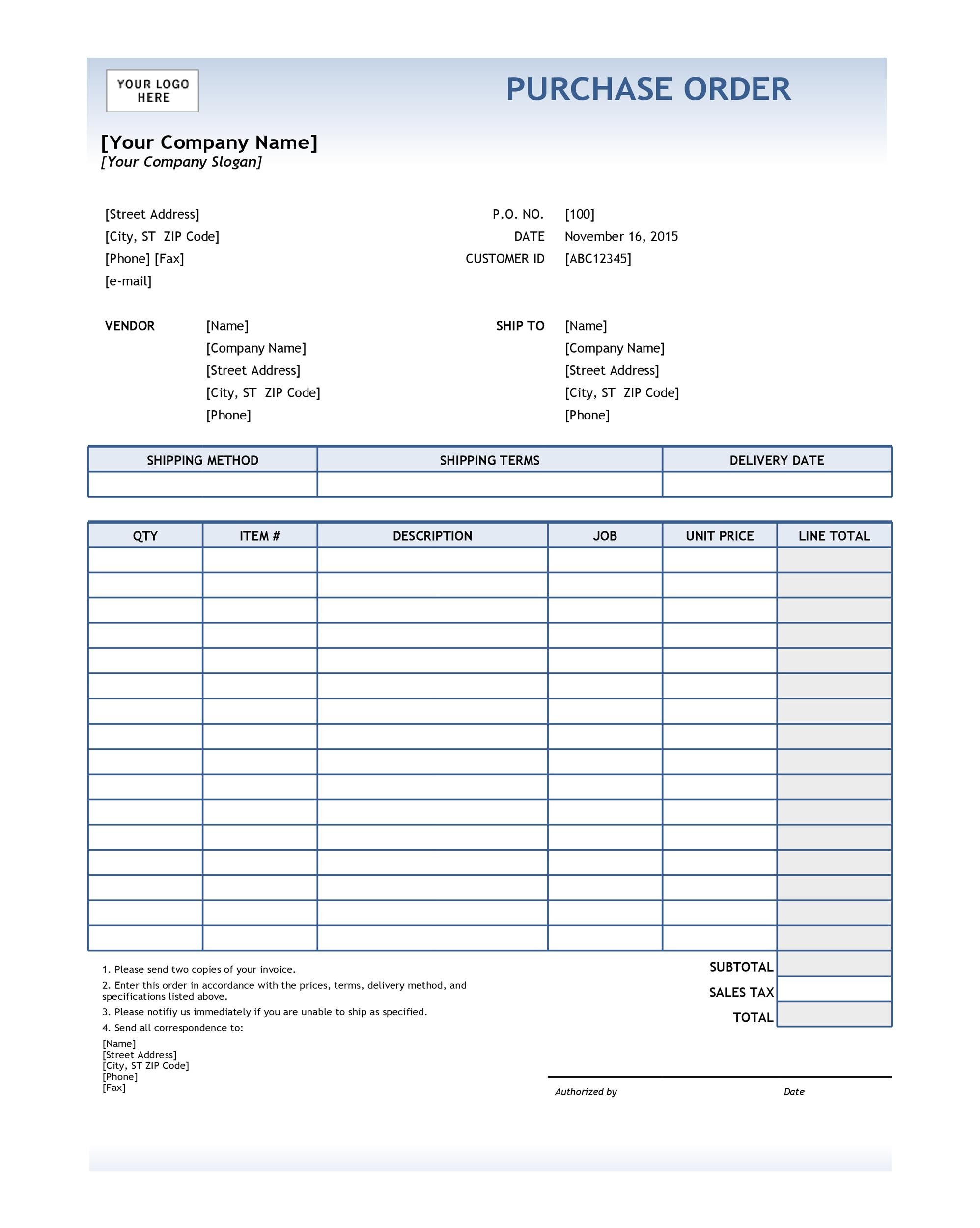 Contoh Surat Purchase Order Dalam Bahasa Indonesia Kumpulan Surat Penting