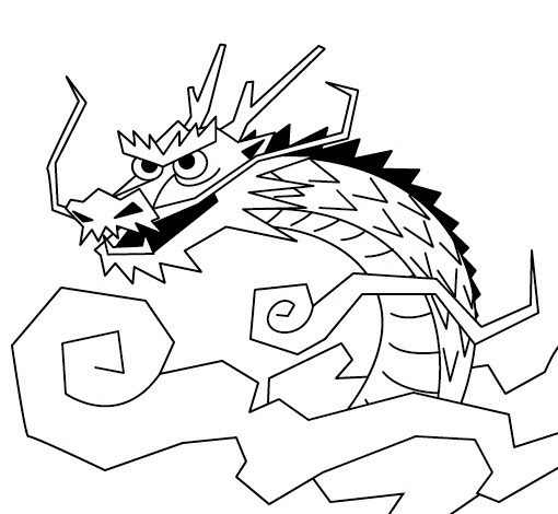 ベスト龍 イラスト 簡単 かっこいい ただのディズニー画像