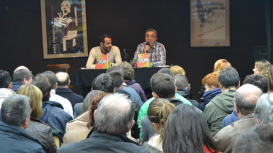 El propio autor, Juan Jiménez Mancha, se quedó sorprendido por la magnífica acogida que ha tenido su obra. (© Foto: A. LUQUERO / Vallecasweb.com)