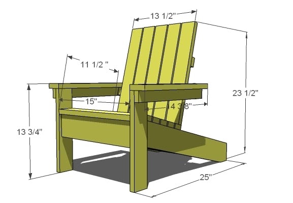 Fe Guide Building : Adirondack chair plans for composite ...