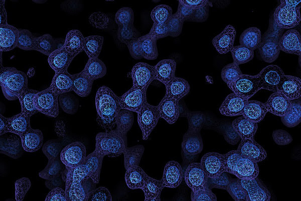 Cryo-EM map of apoferritin at atomic resolution