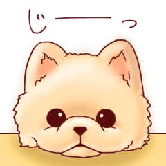 ラブリーかわいい 犬 チワワ イラスト アニメ画像