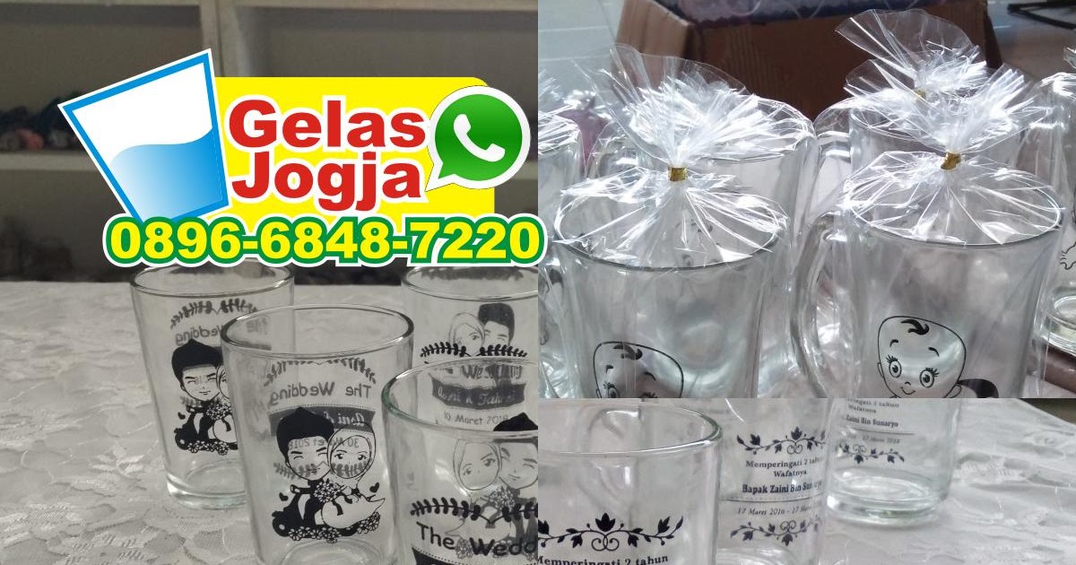  Sablon  Gelas Cup Malang  0896 6848 7220 wa Harga Gelas 