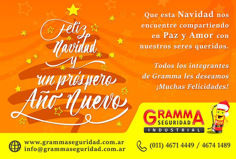 ¡GRAMMA LES DESEA FELICES FIESTAS!(Habilite las imágenes para ver el mensaje correctamente.)